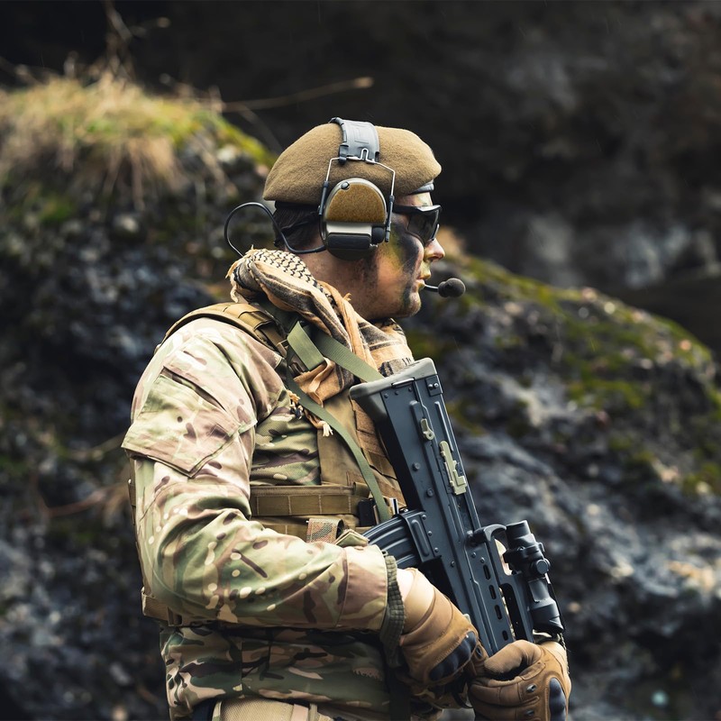 Soulchen 2 Pairs Hook & Loop Deck Set Tactical Headset