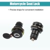 X AUTOHAUX 1 Set Motorcycle Ignition Switch Cylinder Fuel Gas