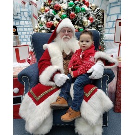 ZOEREA Toddler Unisex Baby Button-up Cotton Coat Deer Christmas Cardigan Sweater Red