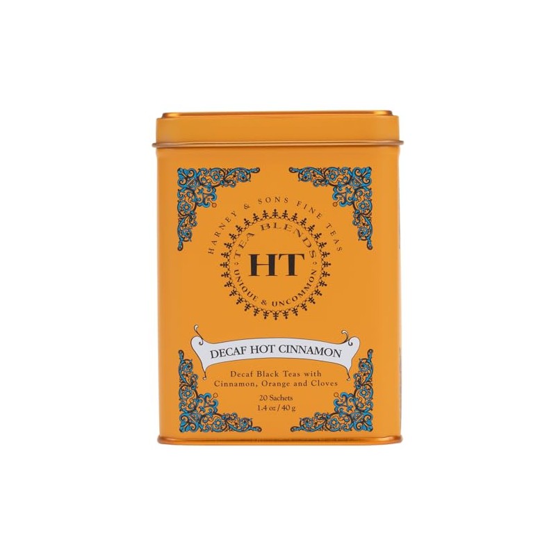 Harney and Sons Decaf Hot Cinnamon , Decaf Flavored Black