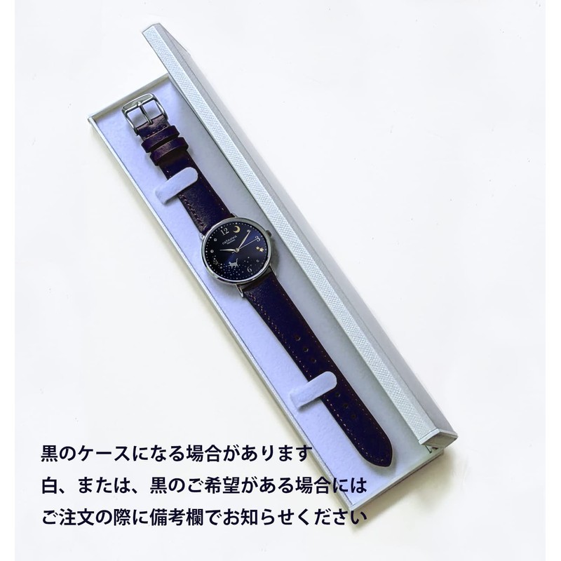 Women's Watch, Genuine Leather, Cute Cat Goods, Popular, Present, navy,