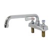 AA-402G Faucet 4" Commercial Deck Mount Faucet with AA-008G Heavy