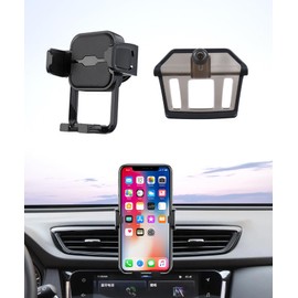 Masergogo Car Phone Holder for Nissan Rogue/Hybrid 2014-2020 / Rogue Sport 2017-2023 Auto Accessories Navigation Bracket Interior Decoration Mobile Cell Phone Mount, 360° Rotation