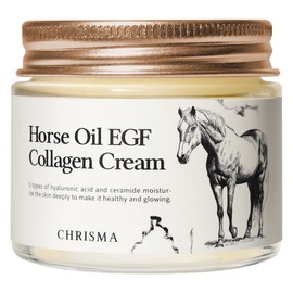 Chrisma Derma Lab Horse Oil EasyF Collagen Cream, 70g, 1 piece / 크리스마 더마랩 마유 이지에프 콜라겐 크림, 70g, 1개
