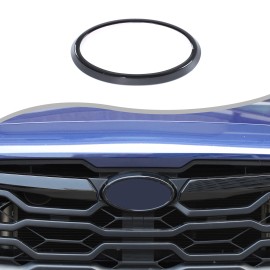 Unbranded Glossy Black Front Emblem Ring Trim For Subaru Crosstrek GU 2024+ US