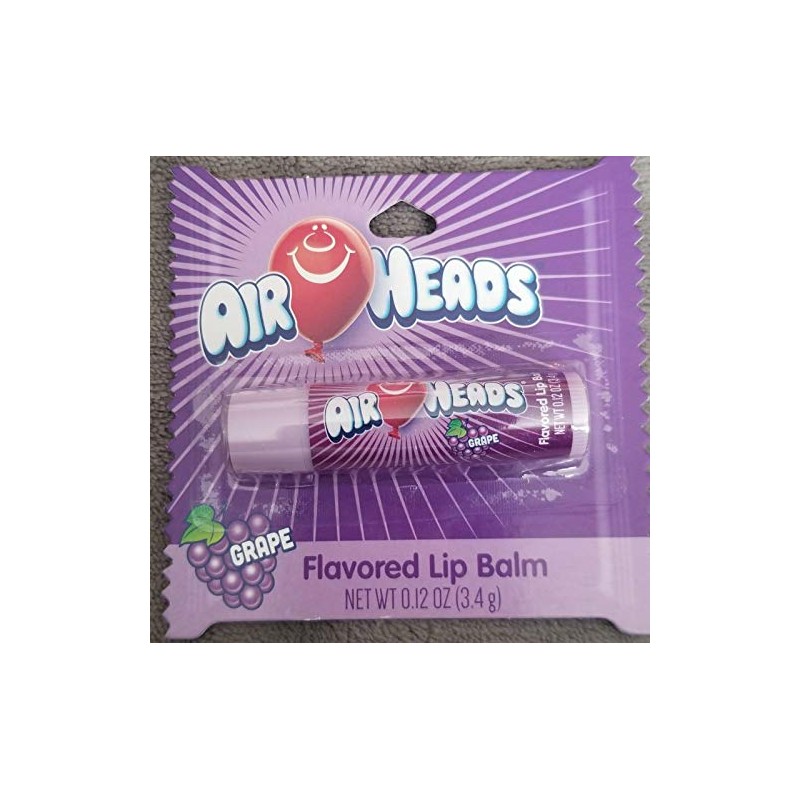 Airheads Grape Flavored Lip Balm 0.12 oz (Pack of 1)