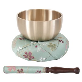 Namukuma-chan Workshop Sakura Pattern Japanese Orin Set, Rin + Lynn Bar + Comforter, 2.3 inches (7 cm) Diameter, 005. Green