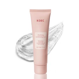 MrCuvaryas Exfoliating Face Scrub, Purifying Exfoliating Gel, Face Exfoliator, Facial Scrubs, Body & Facial Exfoliating Scrub, Gentle Facial Exfoliator Cleanser for All Skin Types, Cleans Dirt & Oils (1 PCS)