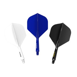 CUESOUL ROST 77 Integrated Dart Shaft and Flight, Standard Shape, Set of 3 (Solid Colour Series)