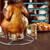 P&P CHEF Beer Can Chicken Holder Grill Rack, Stainless Steel