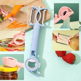7 in 1 Multifunctional Peeler For Fruits And Vegetables, Opens Up Bottles, Cans, Jars 7 in 1 Kitchen Gadget