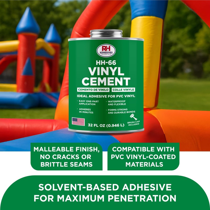 HH-66 Vinyl Cement, 32 oz. can - Vinyl Adhesive, Cement