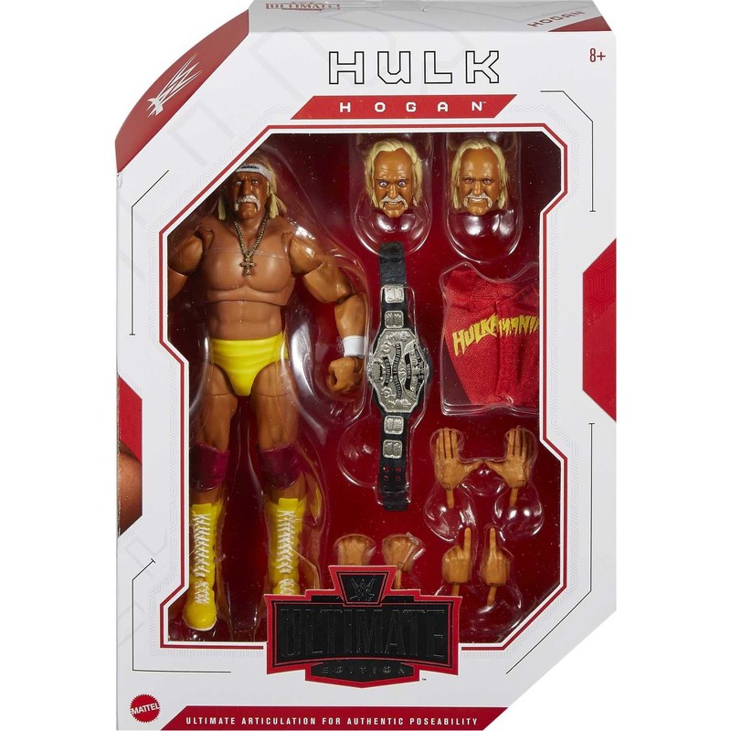 Mattel WWE Ultimate Edition Action Figure & Accessories Set, Hulk