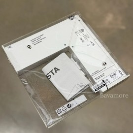 IKEA UTRUSTA Corner Joint for Countertop Cabinet Light White BRAND NEW