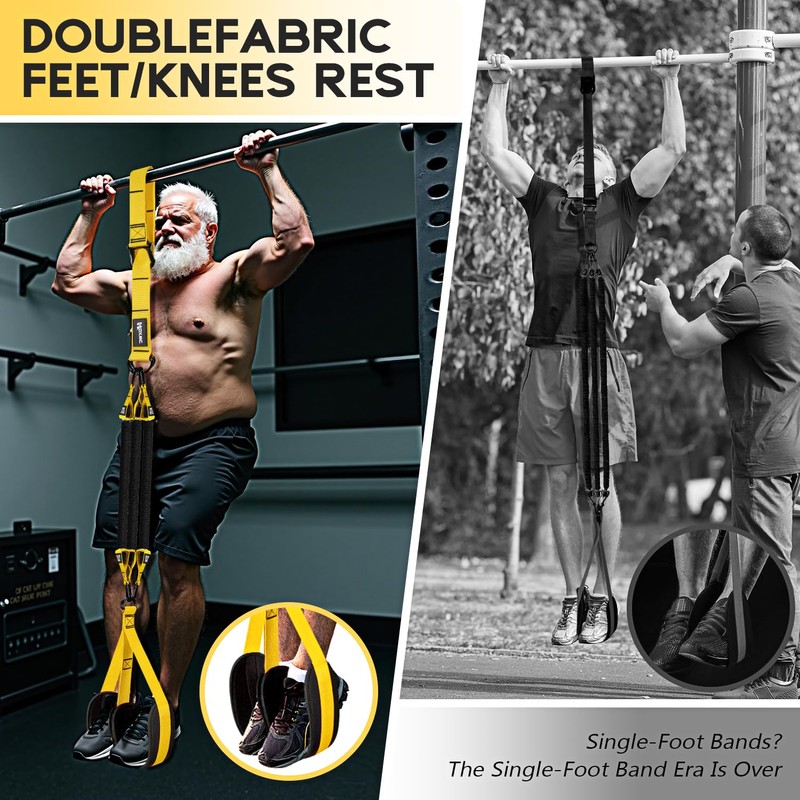 HOXWC Pull Up Assistance Bands, Adjustable Heavy Duty Resistance Band