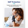 Fitomo Wrist Support with 3 Splints ＆ Soft Thumb Design