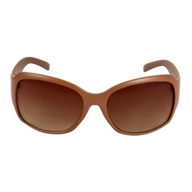 Mass Vision Wholesale (12 Pair Included) 'The Fashionista' Women's Designer Bifocal Reading Sunglasses (Black/Brown/Glacier Pink/Tortoise, 2, x)