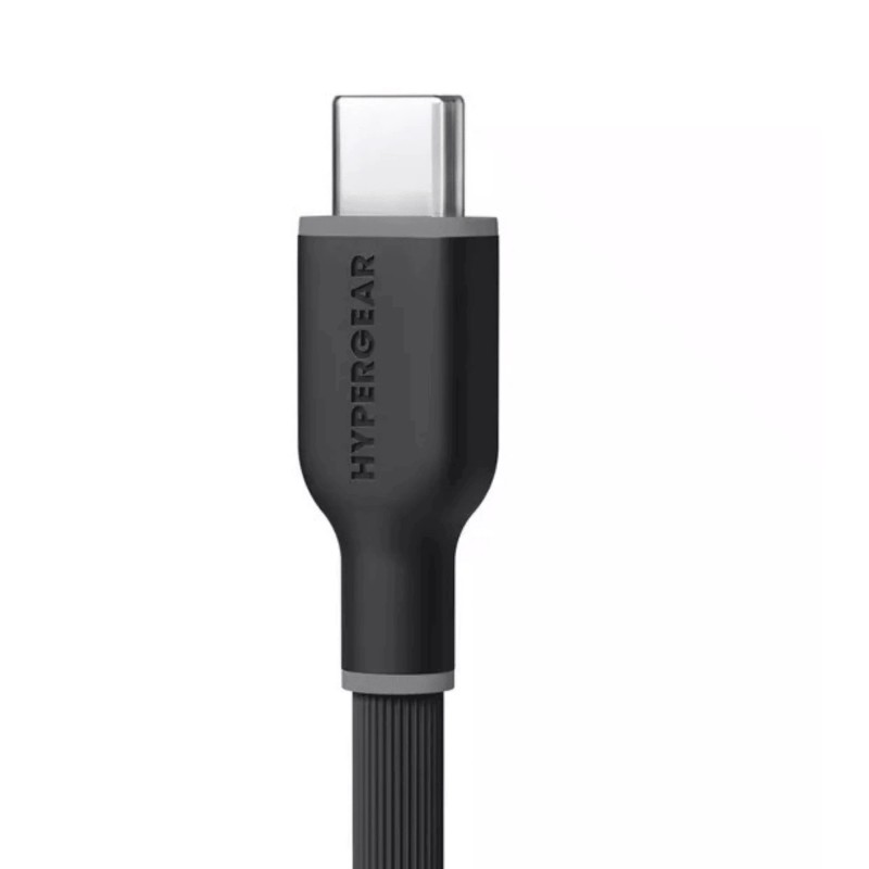 Flexi PRO 10ft USB to USB-C Data Cable-Black/Gray/Whitecolor: Gray Color