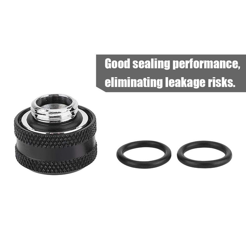 Richer-R Compression Fitting, PC Water Cooling Brass Compression Fitting, 4/6