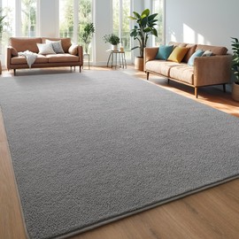 Zedrew Grey Area Rugs for Bedroom Living Room, 5x7 Feet Indoor Memory Foam Rug, Modern Washable Rugs for Kids Boys Girls Room, Dorm Bedside Shag Carpets for Home Decor