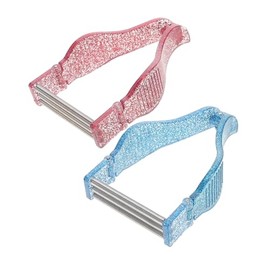 Garneck 2pcs Portable Manual Facial Hair Remover Spring Epilator for Women and Lightweight Non Electric Tool for Precise Facial Hair Removal Includes for Convenient Use at Home The Go