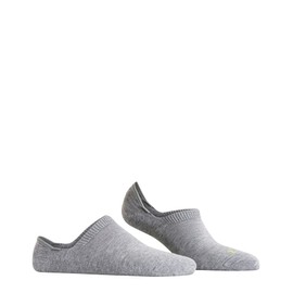 FALKE Women's Cool Kick Invisible W In Soft Breathable Quick Drying No-Show Plain 1 Pair Liner Socks, Grey Light 3400-O, 2.5-3.5