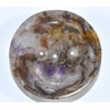 3.1" 68g Purple Orange Amethyst Carved into Bowl Polished Natural