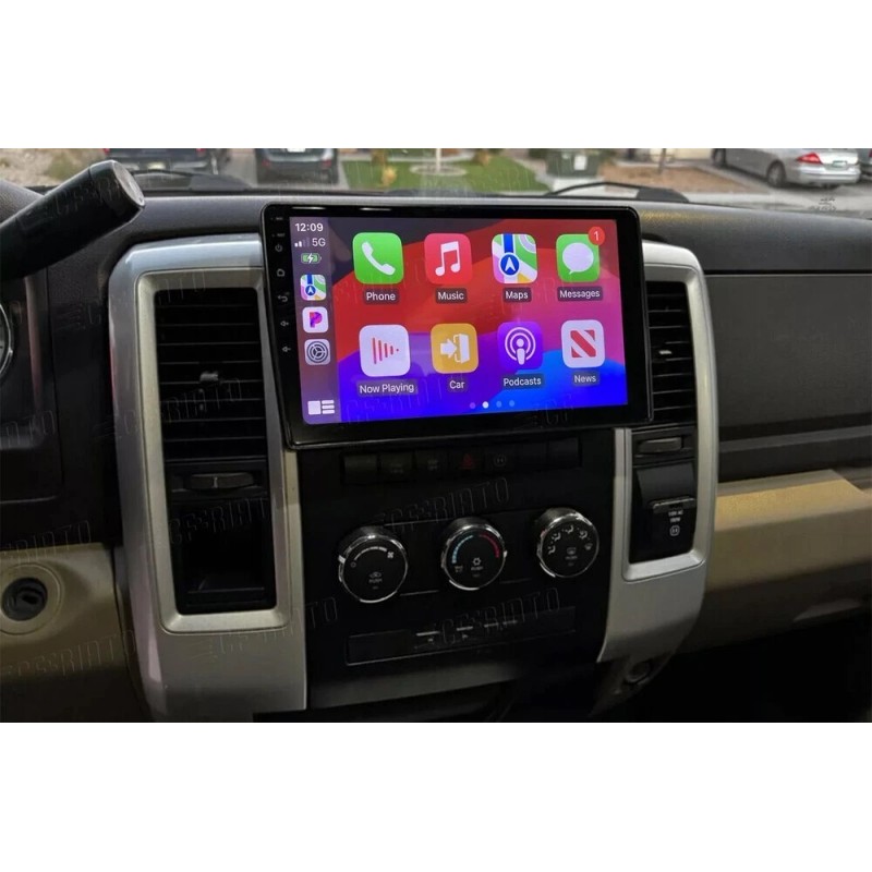 CFRIATO For 2009-2012 Dodge RAM 1500 2500 3500 Carplay Car