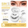 Kit De Pestañas Magnéticas Con 2 Pares De Pestañas Natural