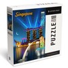 Lantern Press 1000 Piece Jigsaw Puzzle, Singapore Retro Skyline