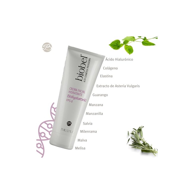 Biobel Crema Facial Hidratante Biohyaluronic 75ml