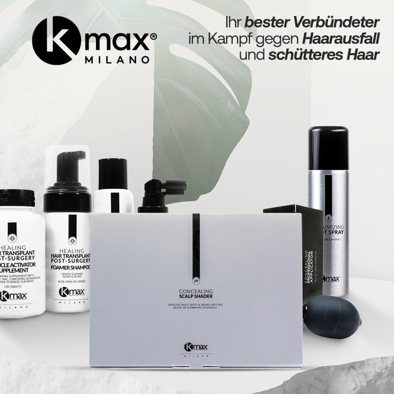 Kmax Shader Concealing Scalp – Cosmetics Anti Thinning brown