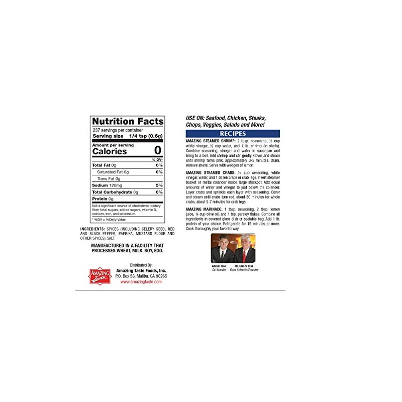 Amazing Taste All Purpose, St. Augustine Seasoning, Shaker Bundle