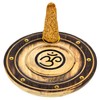 Om Incense Holder for 7 Incense Sticks and 1 Cone
