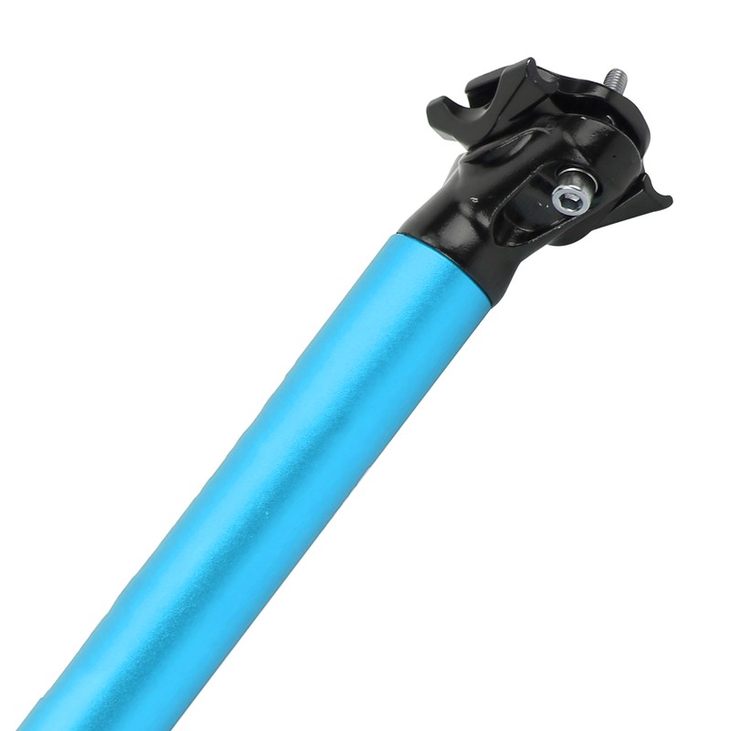LUNJE Mountain Bike Seatpost Bicycle Adjustable Aluminum Alloy Saddle Post