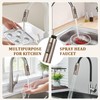Shower Head Kitchen Tap, Replacement Tap with 2 Modes Adjustable,