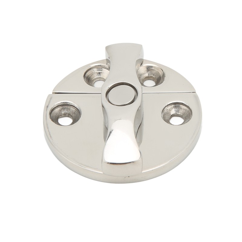 Boat Door Catch Latch Round 45mm 180° Rotation 316 Stainless