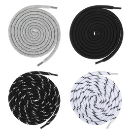 Giantree 4Pcs Replacement Drawstring Cord， Waist Drawstring Cord, Drawstrings Ropes Cords Replacement with Plastic Easy Threaders, for Hoodies, Sweatpants, Sweaters