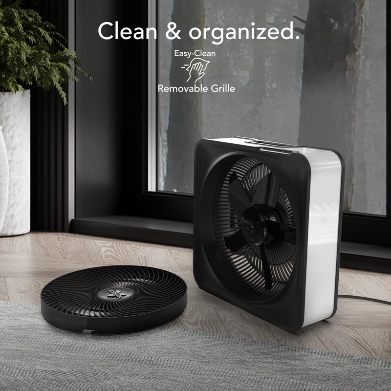 Vornado Model 80 High Velocity Electric Box Fan with Removable