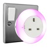 Uni-Com Plug-Through Colour Change Night Light with Dusk to Dawn