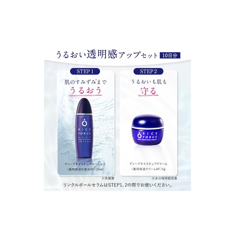 Wrinkle Ball Set (Mini Lotion + Cream)