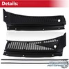 2Pcs Black Windshield Wiper Cowl Panel for 1999-2007 Ford F250