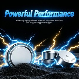 HoootCell LR43 Batteries AG12 Button Cell Battery 386 SR43 CR43 Battery(20)