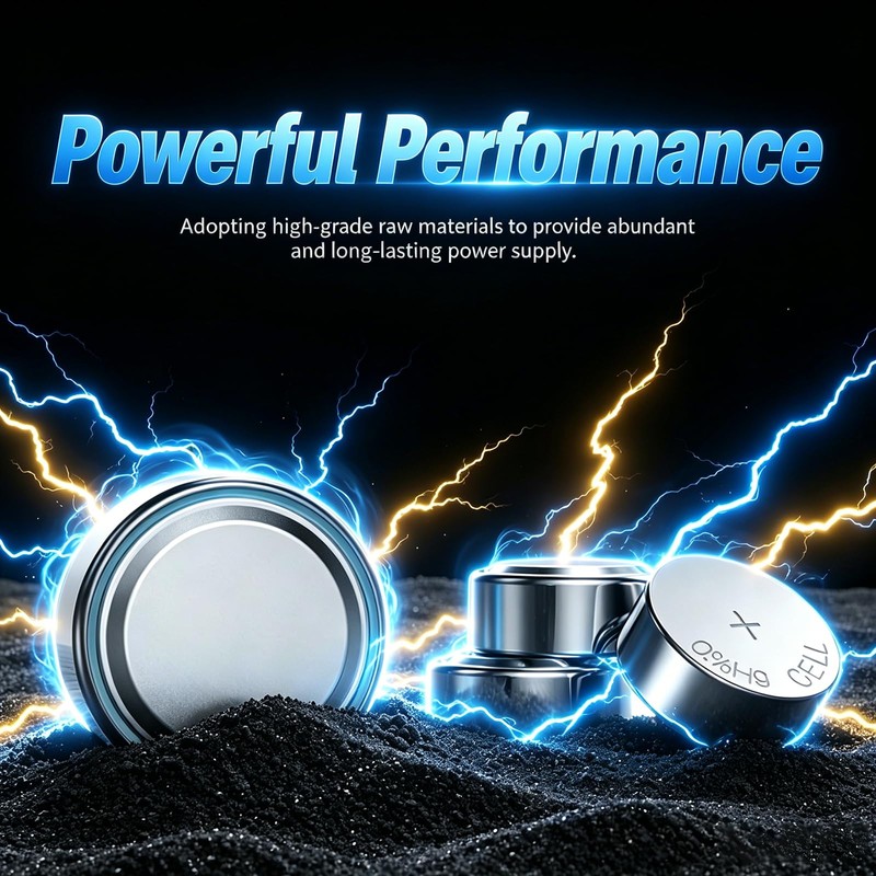 HoootCell LR43 Batteries AG12 Button Cell Battery 386 SR43 CR43