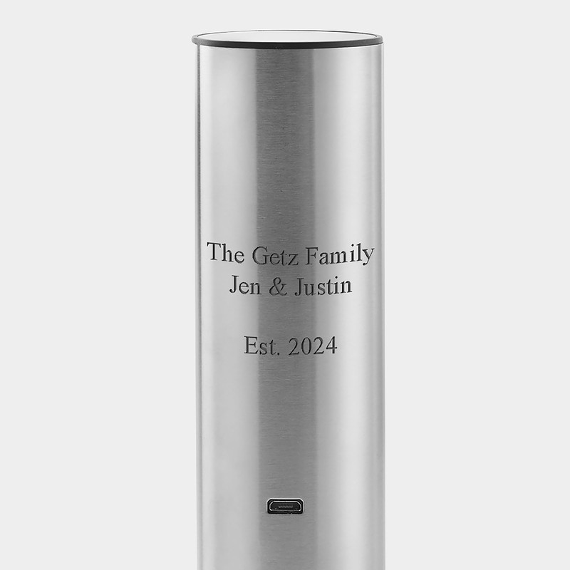 THINGS REMEMBERED Engraved Electric Wine Bottle Opener (Free Customization)