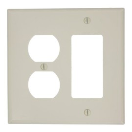 Leviton PJ826-T LA WP 2G 1DECO 1DUP NYLON