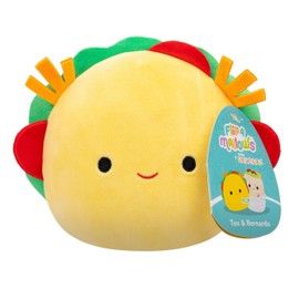 Squishmallows Flip-A-Mallows 5-Inch, Kellytoy Plush, Tex & Bernardo