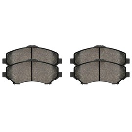 AutoShack Front and Rear Performance Ceramic Brake Pads Set 8pcs Replacement for 2008-2011 Dodge Grand Caravan 2009-2012 Journey 2008-2011 Chrysler Town & Country 2009-2012 VW Routan FWD PCD1273-1326