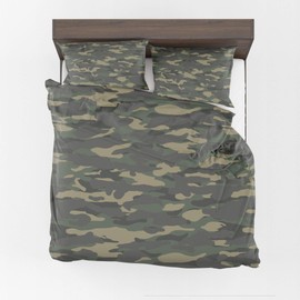 Camo Comforter camo Bedding Mans Camouflage Comforter camo comforters Boys Bedding Kids Comforter for him (Twin Comforter Only)
