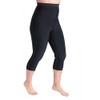 Sigvaris Lymphedema Compreshort Capri 10 15 mmHg Max Black XXL